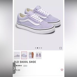 Vans Old Skool purple Vans